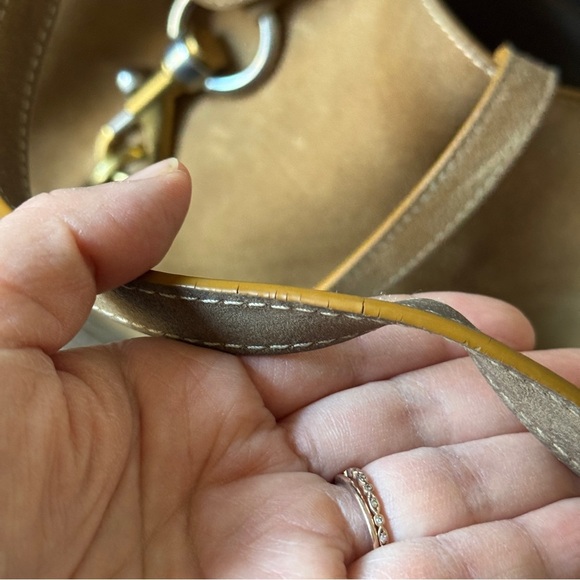 Rebecca Minkoff Megan Suede Shopper Tote Bag tan - Picture 15 of 16